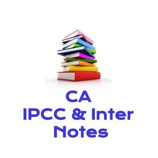 CA Inter Notes & CA IPCC Notes ✅