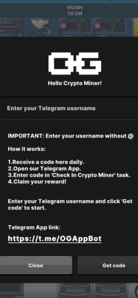 Telegram Bot Screen