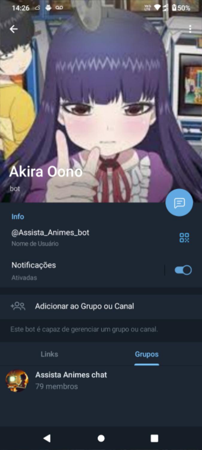 Telegram Bot Screen