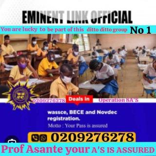 DITTO DITTO EMINENT LINK WASSCE 2024