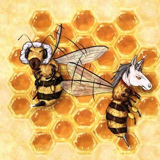 Honigwabe