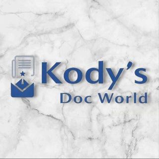 🔋Kody’s Doc World & verified IDS / dl licences